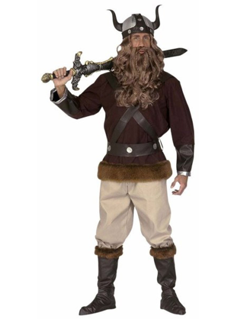 Disfraz de guerrero vikingo para hombre