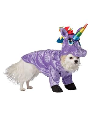 Déguisement licorne chien