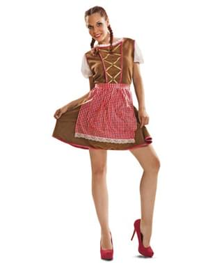 Γυναικεία αριστοκρατική τυρολέζικη φορεσιά