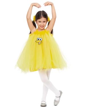 Costume Big Bird Sesame Street per bambina