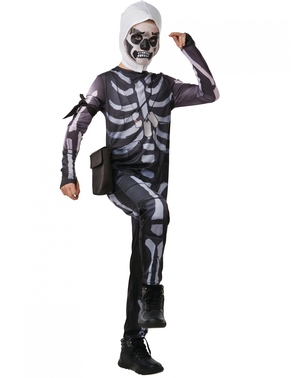 Fortnite Skull Trooper Kostüm für Jugendliche