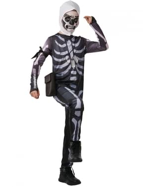 Maskeraddräkt Fortnite Skull Trooper för ungdom
