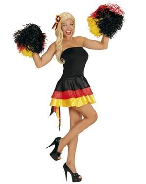 Vestido animadora da Alemanha para mulher