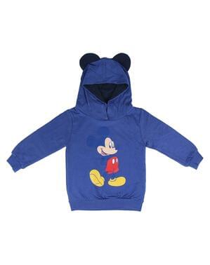 Felpa Mickey Mouse grigia con orecchie per bambino - Disney