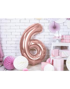 Decorazioni a tema oro rosa per festa o compleanno