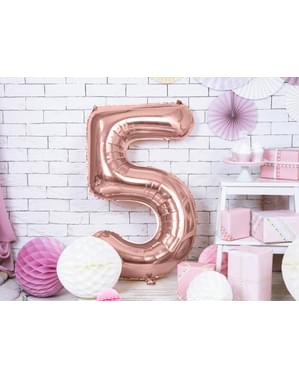 Balon foliowy rose gold 