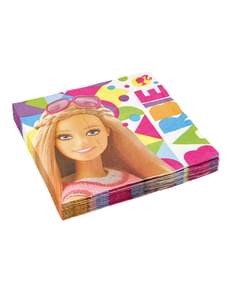 Set of 20 Barbie Napkins