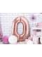 Balon foliowy rose gold