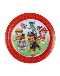 Set of 8 Paw Patrol Plates