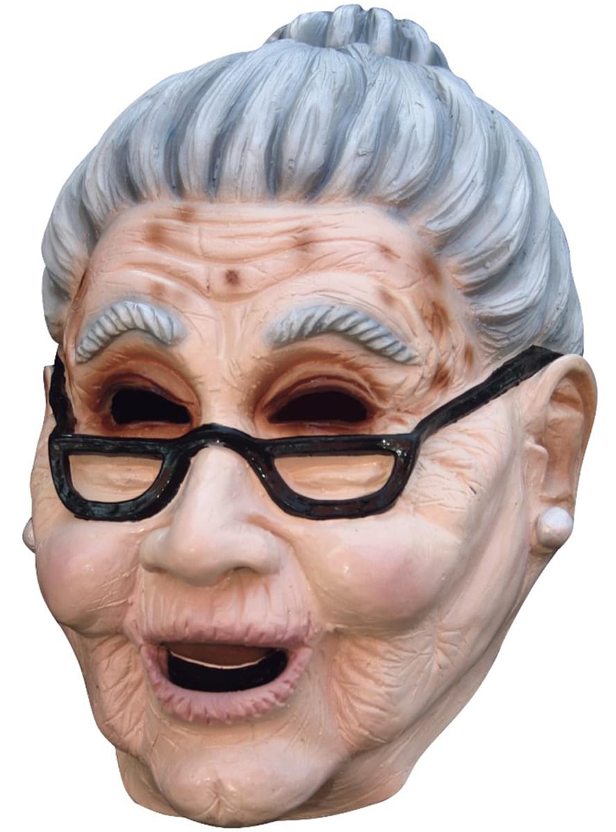 Maschera da anziana