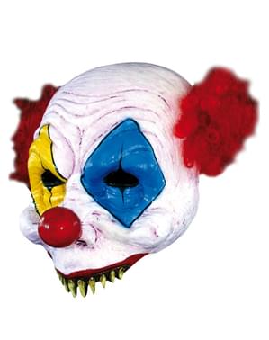 Gus Clown Halloween maske åben