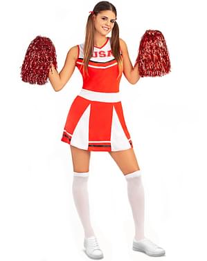 Pompoms rot-metallic