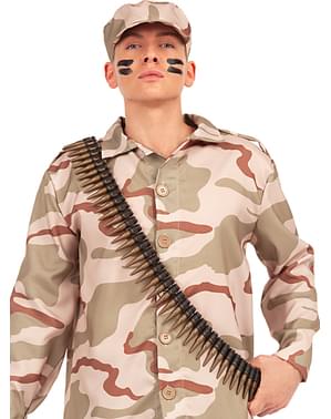Casco Militar con Balas para Adulto . > Complementos para Disfraces >  Accesorios para la cabeza Disfraces > Cascos para Disfraces