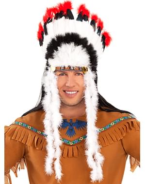 Indianer hovedbeklædning