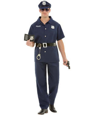 Police costume plus size