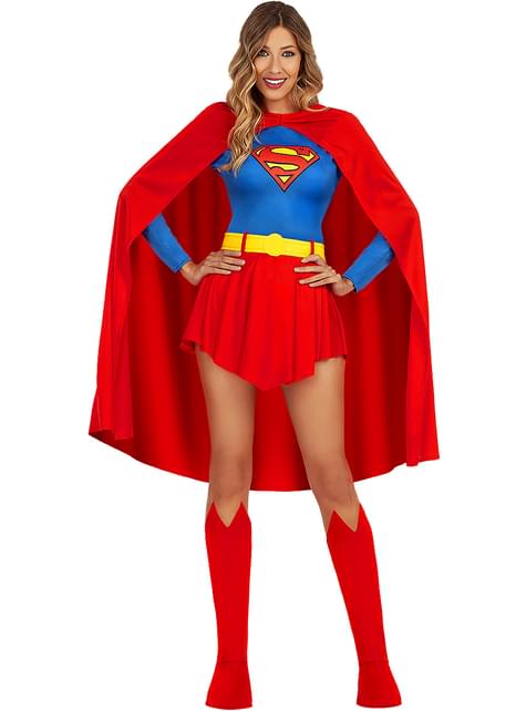 ik ben trots Tussendoortje nieuwigheid Supergirl kostuum voor vrouwen | Funidelia