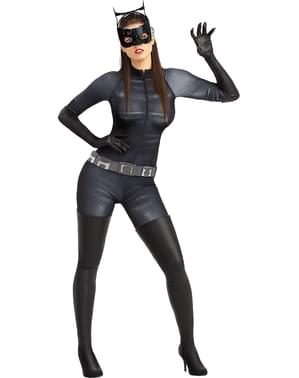 Supereroe donna Sexy Cat Mask Costume Cosplay casco in lattice