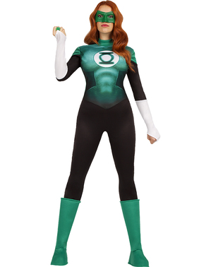 Green Lantern kostüüm naistele