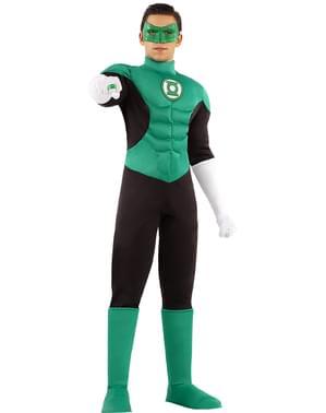 Зеленый костюм фонаря для мужчин - DC Comics