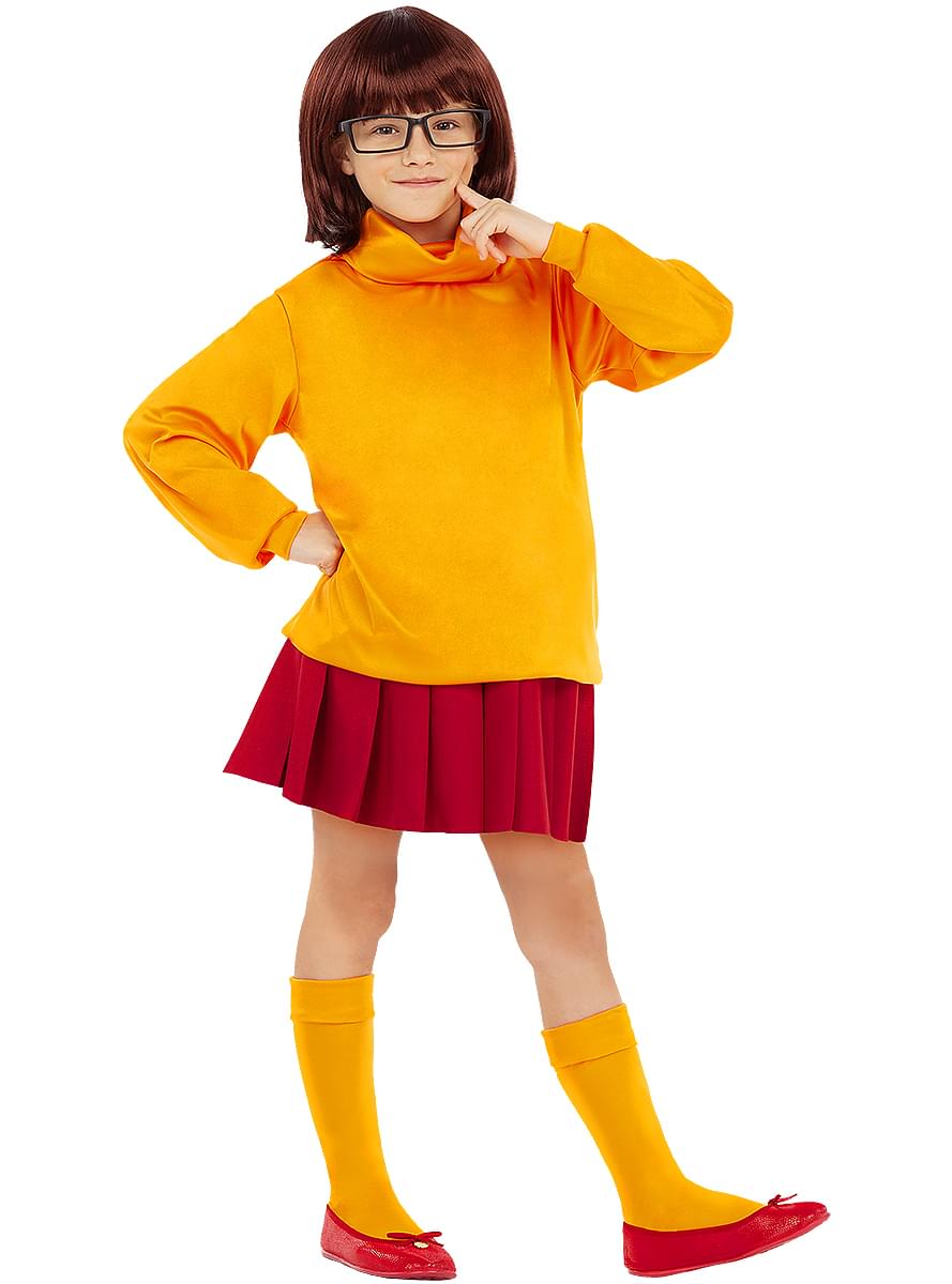 Velma kostum za deklice - Scooby doo