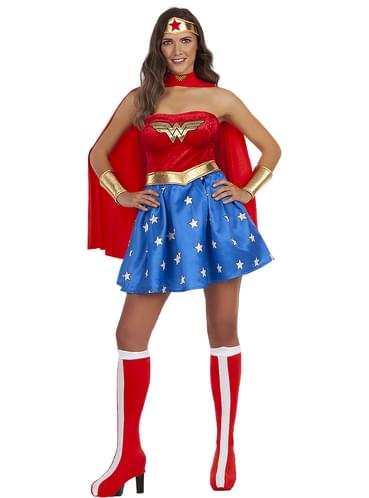 Aardewerk Ecologie Dronken worden Sexy Wonder Woman kostuum | Funidelia