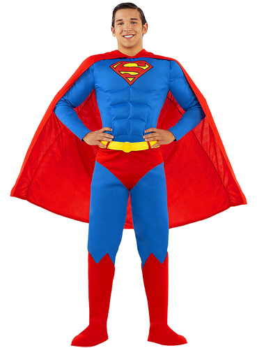 Superman costume for adults | Funidelia
