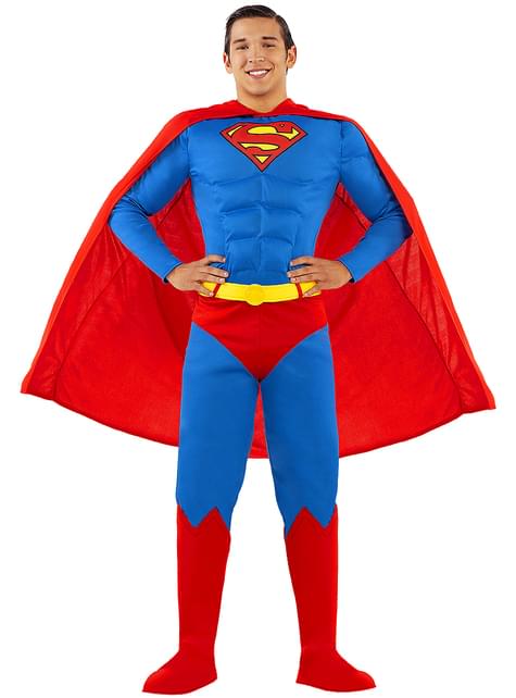 marionet Dankzegging Botanist Superman kostuum voor volwassenen | Funidelia