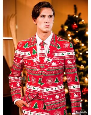 Traje Navideño Rojo 