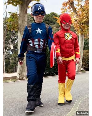 Fato de Capitão América Civil War para menino