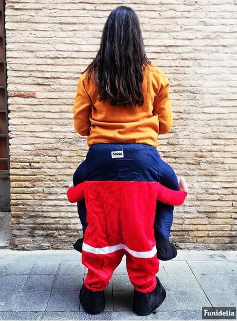 Costum pe umerii lui Moș Crăciun pentru adult
