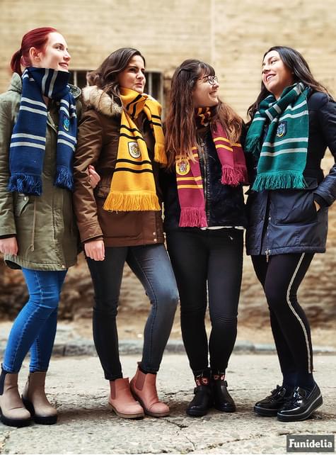 Gryffindor halsduk i vinröd (Officiell Samplarkopia) - Harry Potter