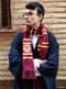 Šál Gryffindor v bordovej farbe (oficiálna replika zberateľa) - Harry Potter