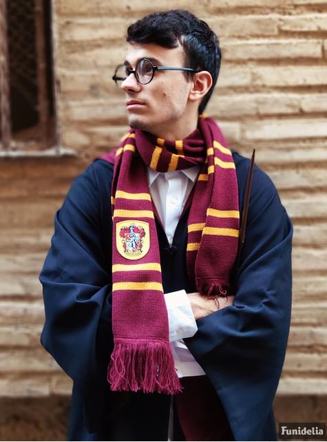 Gryffindor halsduk i vinröd (Officiell Samplarkopia) - Harry Potter
