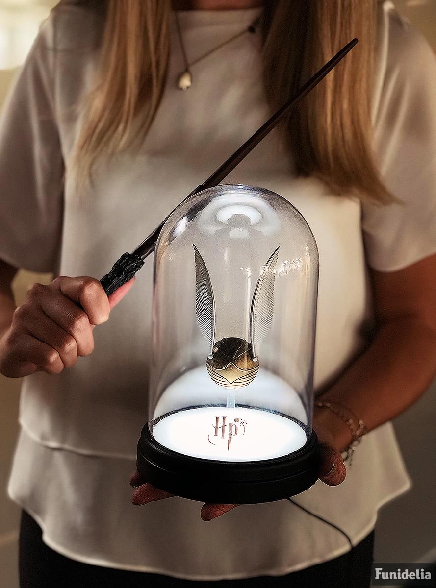Lampă Snitch aurie 20 cm - Harry Potter