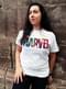 Camiseta de Marvel Comics Blanca con Logo y Personajes 