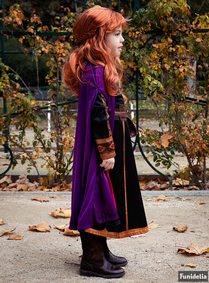 Disfraz de Anna Frozen para niña Frozen 2 Funidelia