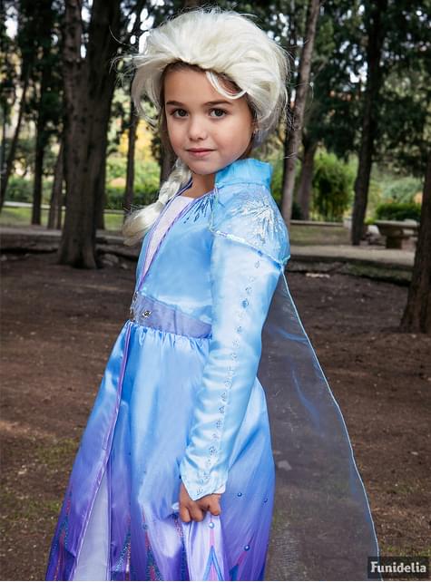 Parrucca lusso Elsa di Frozen 2™ per bambina