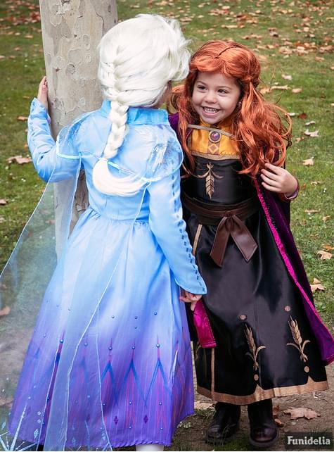 Filles Elsa accessoires enfants Cosplay reine des neiges 2 Elza Anna  perruque et épingle à cheveux enfants carnaval fête d'anniversa - Cdiscount  Puériculture & Eveil bébé