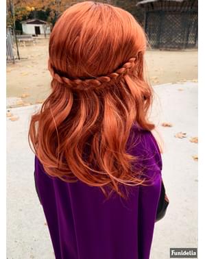 Anna Frozen wig for girls - Frozen 2