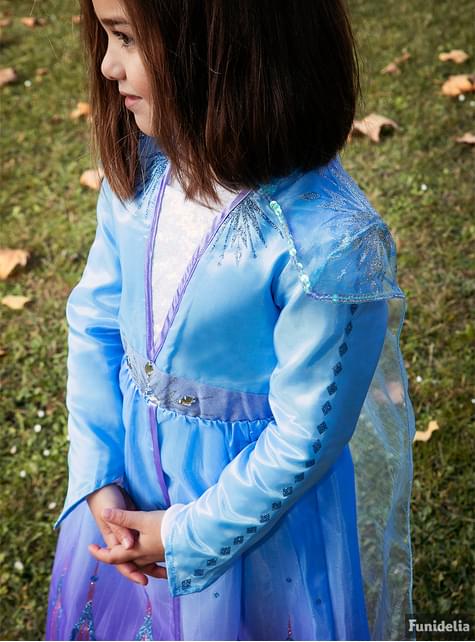 La reine des neiges 2 - elsa - deguisement deluxe taille 5-6 ans, fetes et  anniversaires