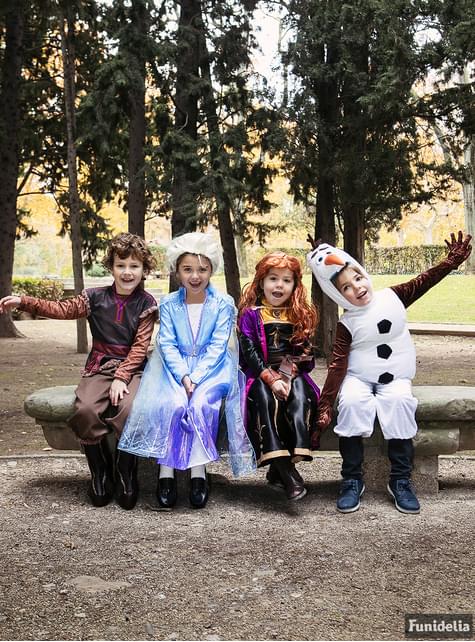 Costume Deluxe de Elsa pour Filles, La Reine des Neiges 2 – Party