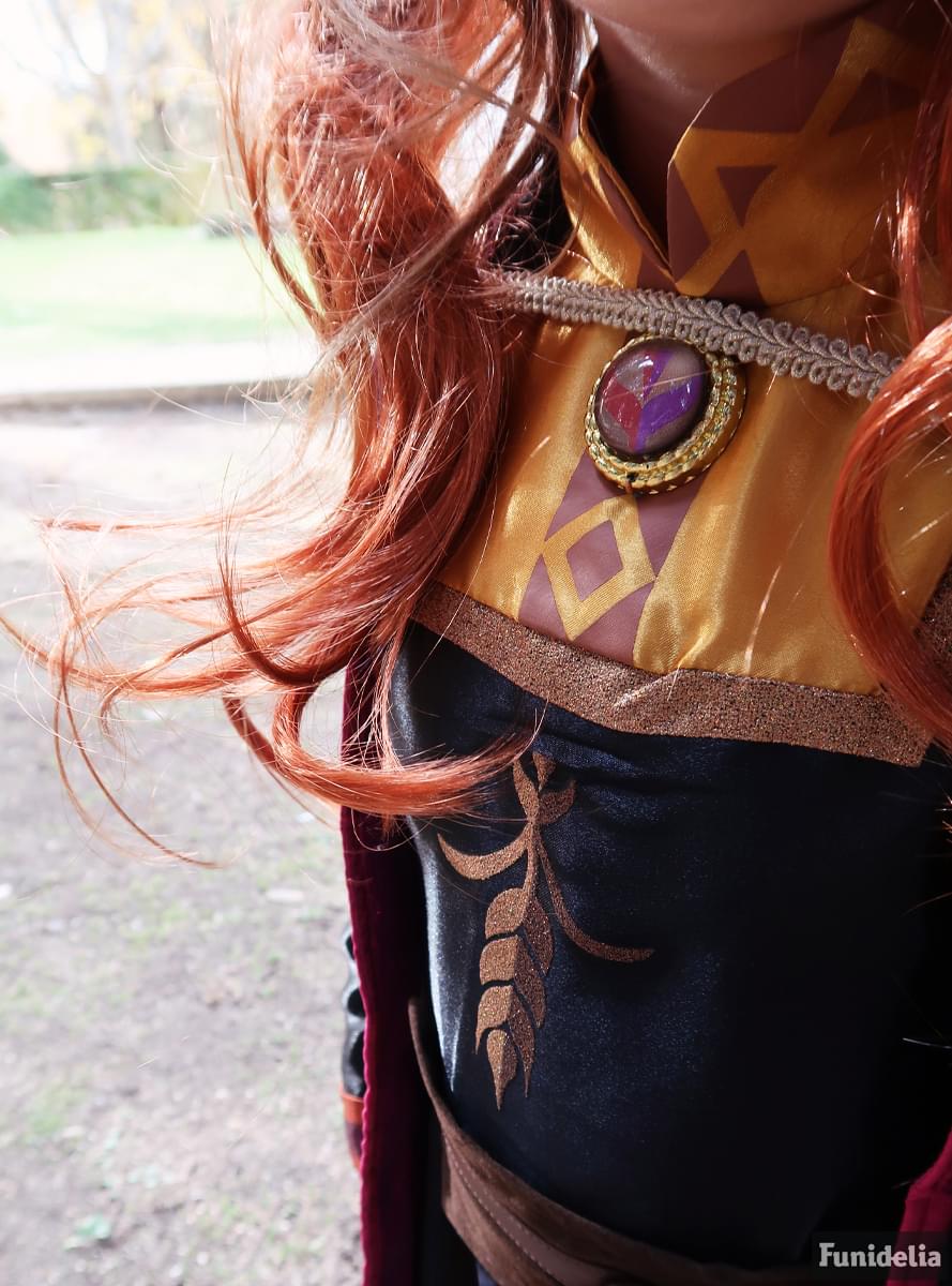Anna Frozen 2 deluxe kostiumas mergaitei
