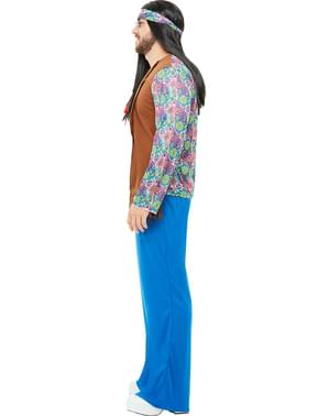 Costum hippie pentru bărbat mărime mare