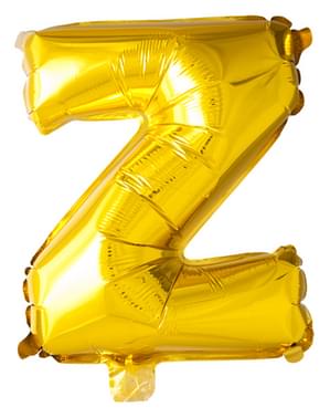 Gold Letter Z Balloon (102 cm)