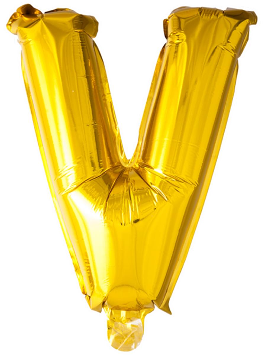 金色Vの字型風船（１０２ｃｍ）