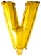 Zlatno slovo V balon (102 cm)