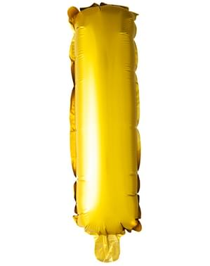 Gold Letter I Balloon (102 cm)