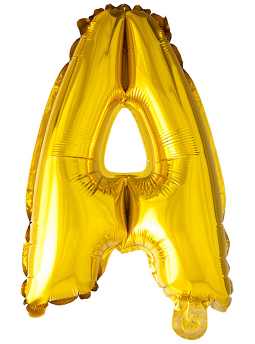 Zelta burta A Folija balons (102 cm)
