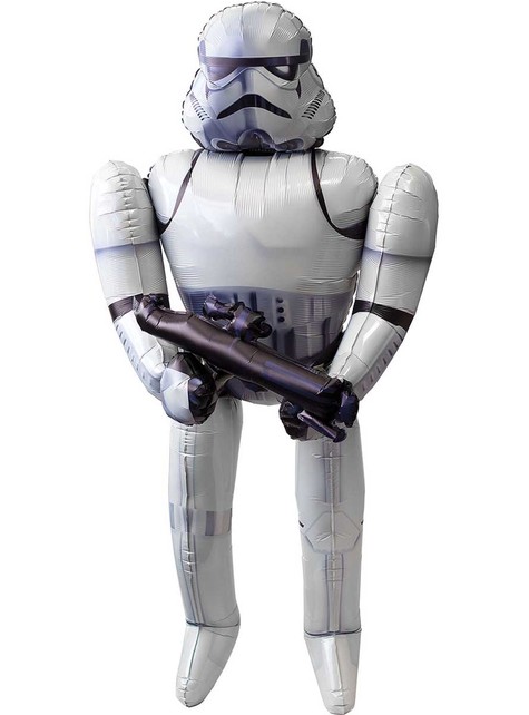 Ballon Stormtrooper Star Wars en aluminium (177 cm)