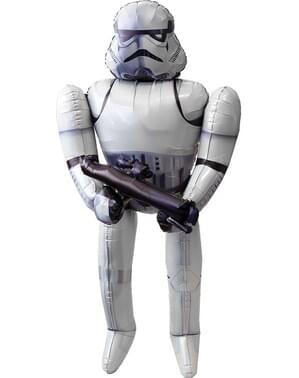 Balão de Stormtrooper Star Wars de foil (177 cm)